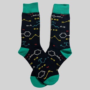 SCIENCE Printed Socks, Novelty, Stocking Filler, Funny Socks, Present, Gift, Chemistry, Physics, Formula, Teacher, Biology, Christmas