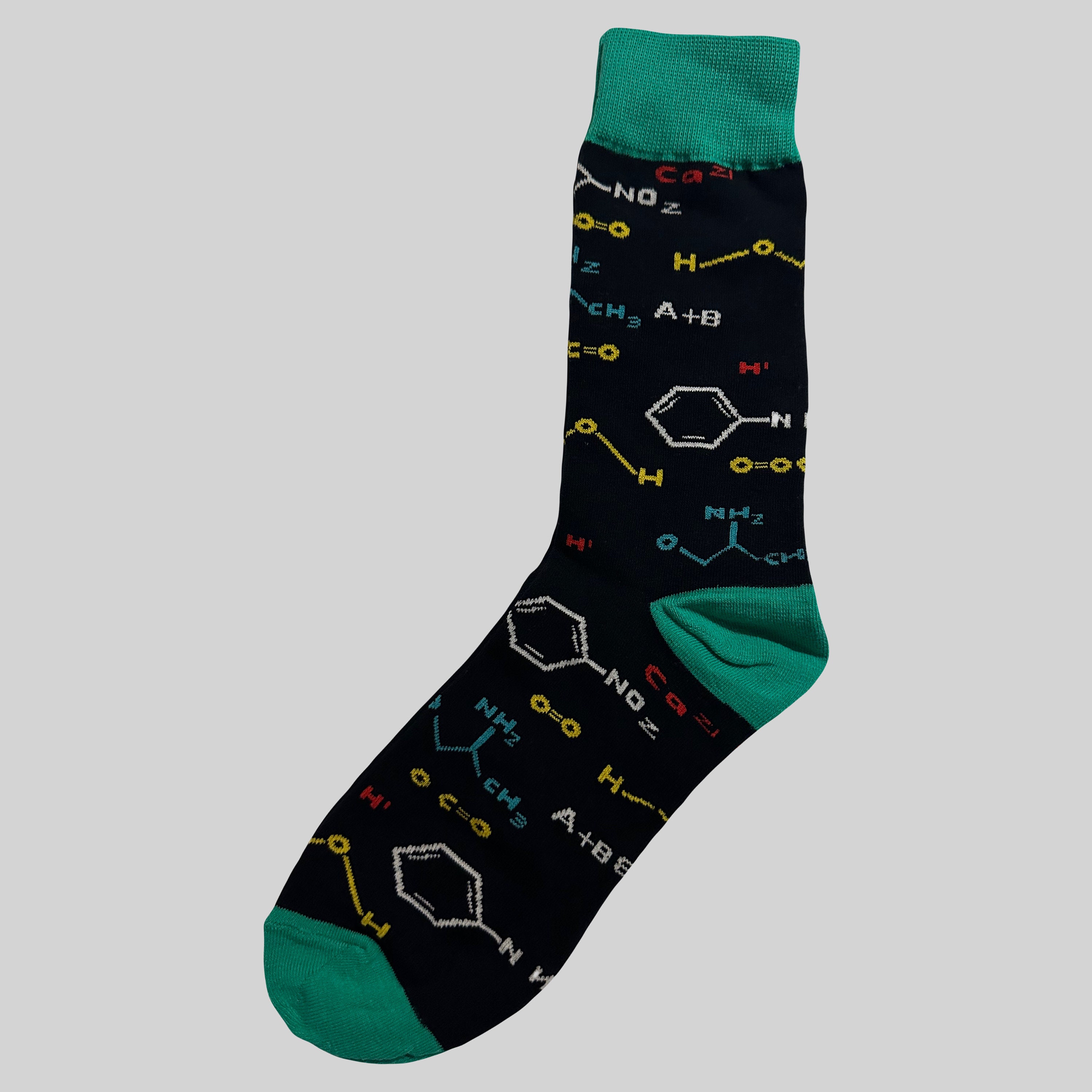 Science Printed Socks, Novelty, Stocking Filler, Funny Present, Gift, Chemistry, Physics, Formula, Teacher, Biology, Christmas