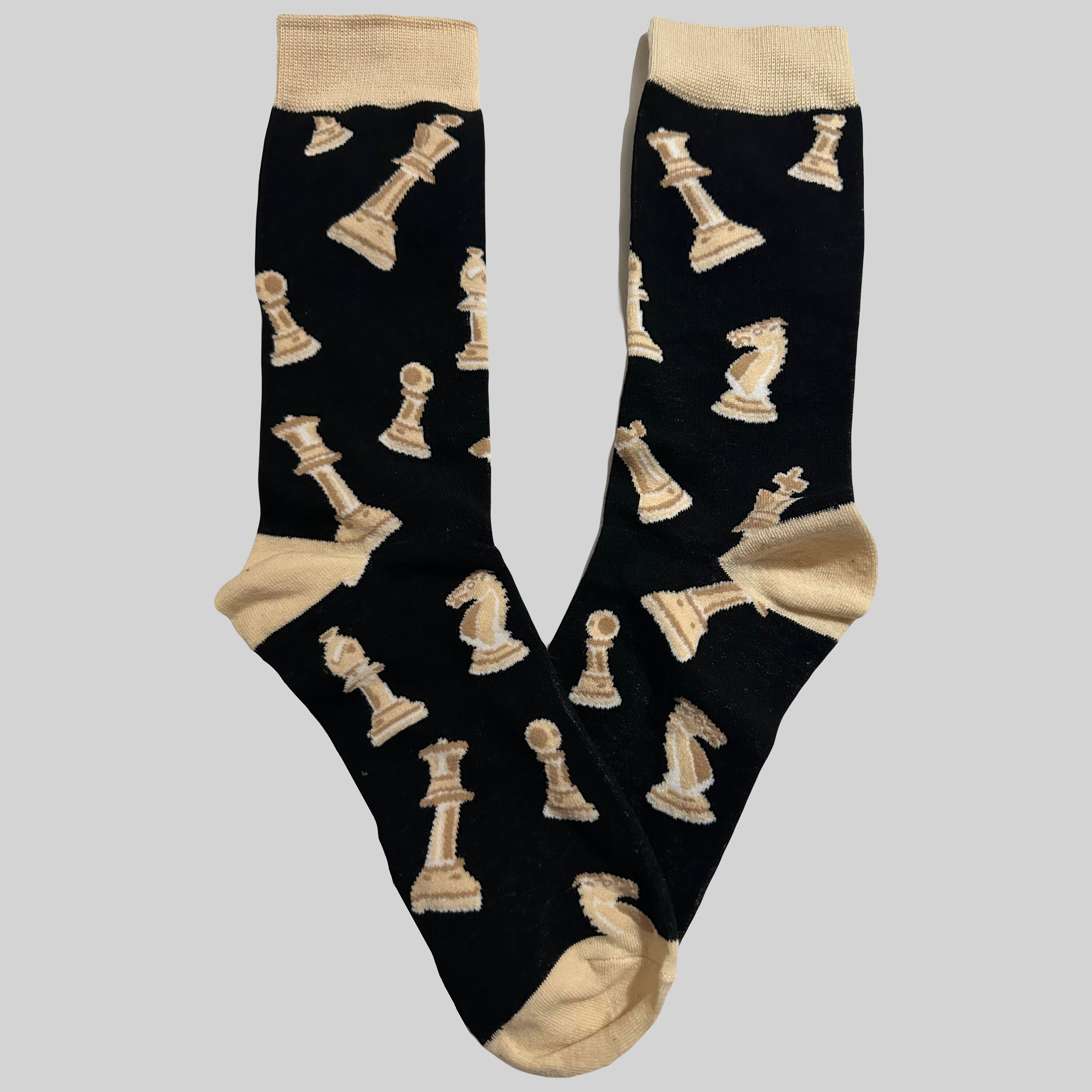 CHESS Printed Socks, Novelty, Stocking Filler, Funny Socks, Present
