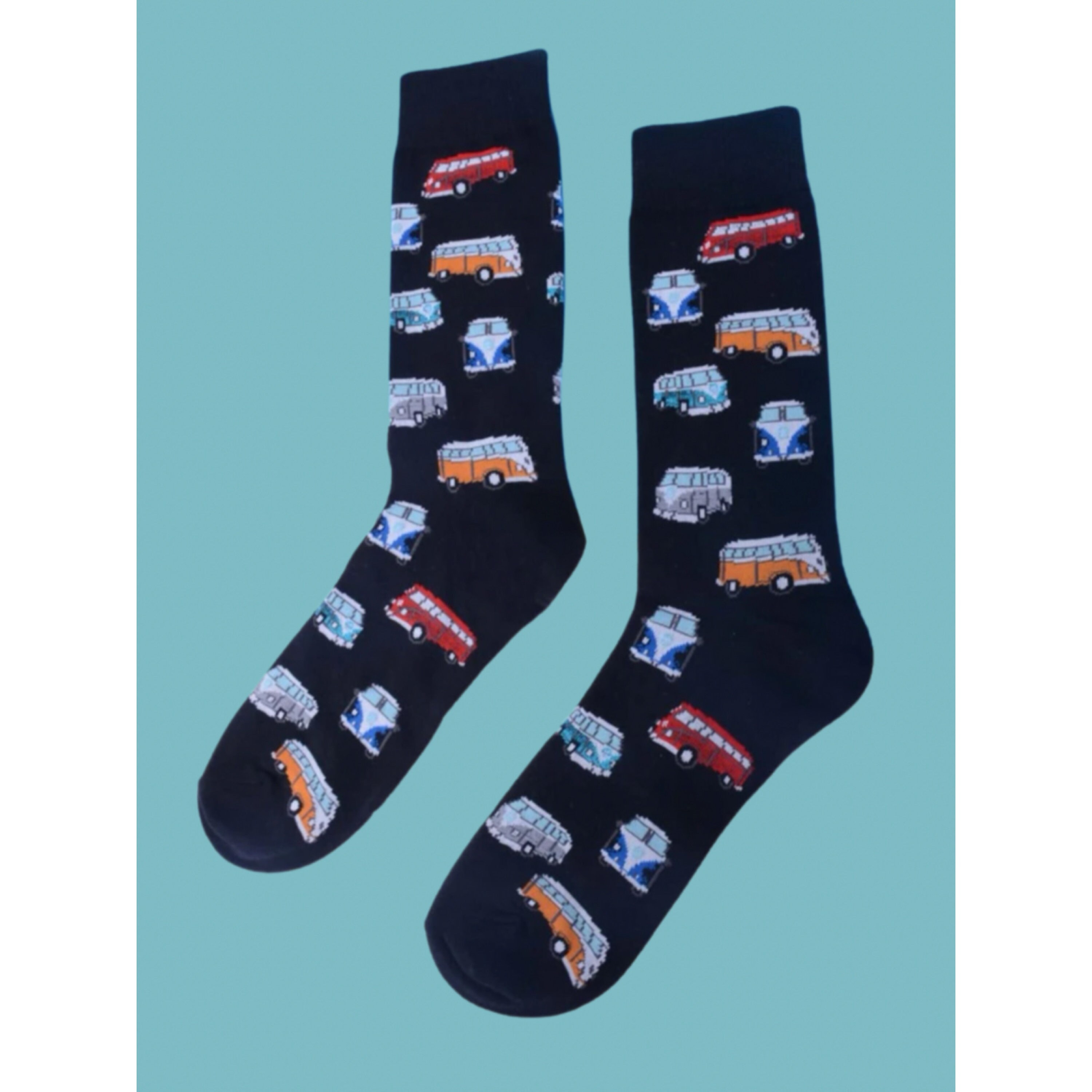 CAMPERVAN Printed Socks Novelty Stocking Filler Funny Etsy UK