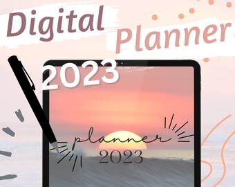 Digital planerare 2023, THAT Girl-planerare, minimalistisk planerare, sommarplanerare, dagsplanerare, veckoplanerare och månadsplanerare