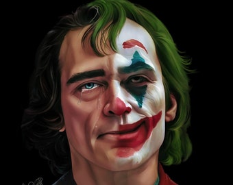 The Joker (Character) Digital art piece