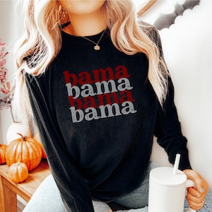 Alabama Long Sleeve Tee, Bama shirt, Alabama shirt, Bama T-shirt, Alabama T-shirt, Bama long sleeve shirt