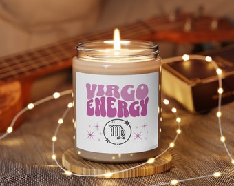 Virgo gifts, Virgo Scented Candle, Virgo gift, Virgo candle, Zodiac candle, Virgo energy, Virgo energy candle, zodiac sign gift