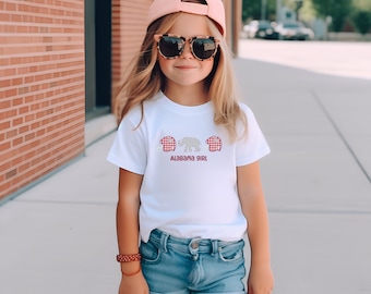 Alabama Toddler shirt, Alabama shirt, Alabama girl, kids Alabama shirt