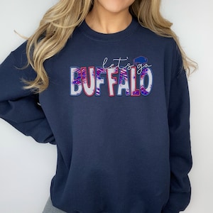 Lets Go Buffalo Sweatshirt, Buffalo  sweatshirt, Lets go Buffalo sweatshirt, game day sweatshirt, Buffalo football sweatshirt, Buffalo shirt