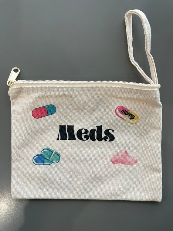 medicine pouch, travel medicine bag, Girls medicine pouch, Teenager gift, medicine bag, cute medicine bag, toiletry bag