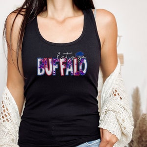 Let’s go Buffalo Tank, Buffalo tank top, Buffalo football shirt, Buffalo football tank top, Buffalo T-shirt, Buffalo gift, lets go Buffalo