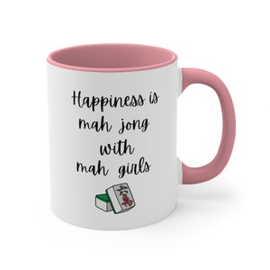 Mahjong mug, Mahj mug, mahjong gifts, mahjong glass, Mahj gift, mahj on mug, mahjong player, mahjong player gift