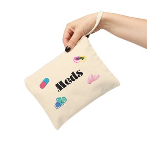 Bolsa de medicinas, bolsa de medicinas de viaje, bolsa de medicinas para niñas, regalo para adolescentes, bolsa de medicinas, bolsa de medicinas linda, bolsa de artículos de tocador imagen 2
