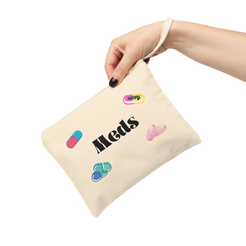 Bolsa de medicinas, bolsa de medicinas de viaje, bolsa de medicinas para niñas, regalo para adolescentes, bolsa de medicinas, bolsa de medicinas linda, bolsa de artículos de tocador imagen 2