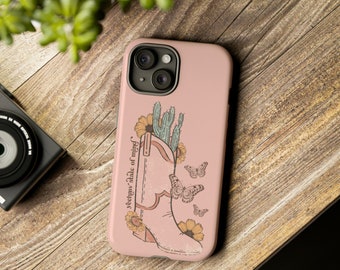 cowgirl phone case country western phone case pink cowboy phone case pink cowgirl phone case western phone case yeehaw state of mind
