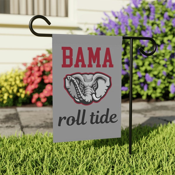 Roll tide Alabama Garden & House Banner, Alabama flag, Alabama banner, Alabama garden flag, Bama garden flag, Bama banner, Alabama gift