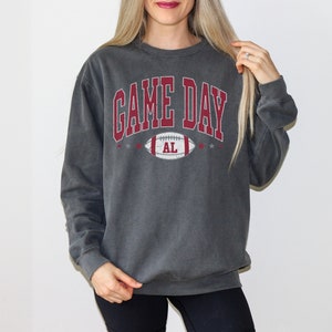 Alabama Sweatshirt, Alabama game day sweatshirt, Alabama apparel, Game day sweatshirt, football game day sweatshirt, Alabama football shirt