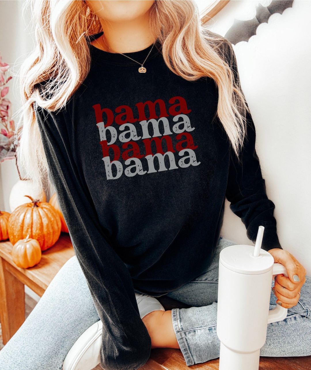 Alabama Long Sleeve Tee, Bama Shirt, Alabama Shirt, Bama Tshirt