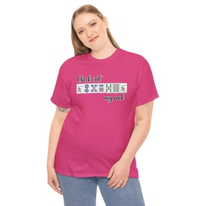 zabawna koszulka Mahjong Heavy Cotton, sprawdź moją koszulkę z nadrukiem, zabawną koszulkę mahjong, zabawną koszulkę mahjong, zabawną koszulkę mahjong, zabawną koszulkę mahjong