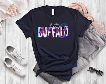 Lets Go Buffalo Tshirt, Buffalo t-shirt, Buffalo football shirt, let’s go Buffalo, lets go buffalo shirt, Buffalo football Tshirt