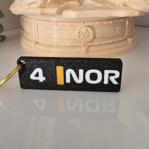 McLaren F1 Driver Keychain Lando Norris  | F1 Gift for Motorsport Fans Free Uk Postage