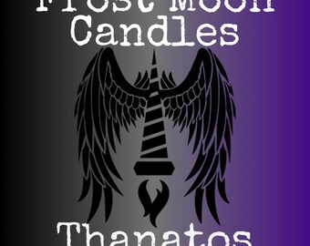 Thanatos Deity Candle