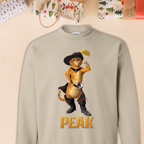 Dreamworks Sweat Puss in Boots Sweat Puss in Boots Peak - Etsy