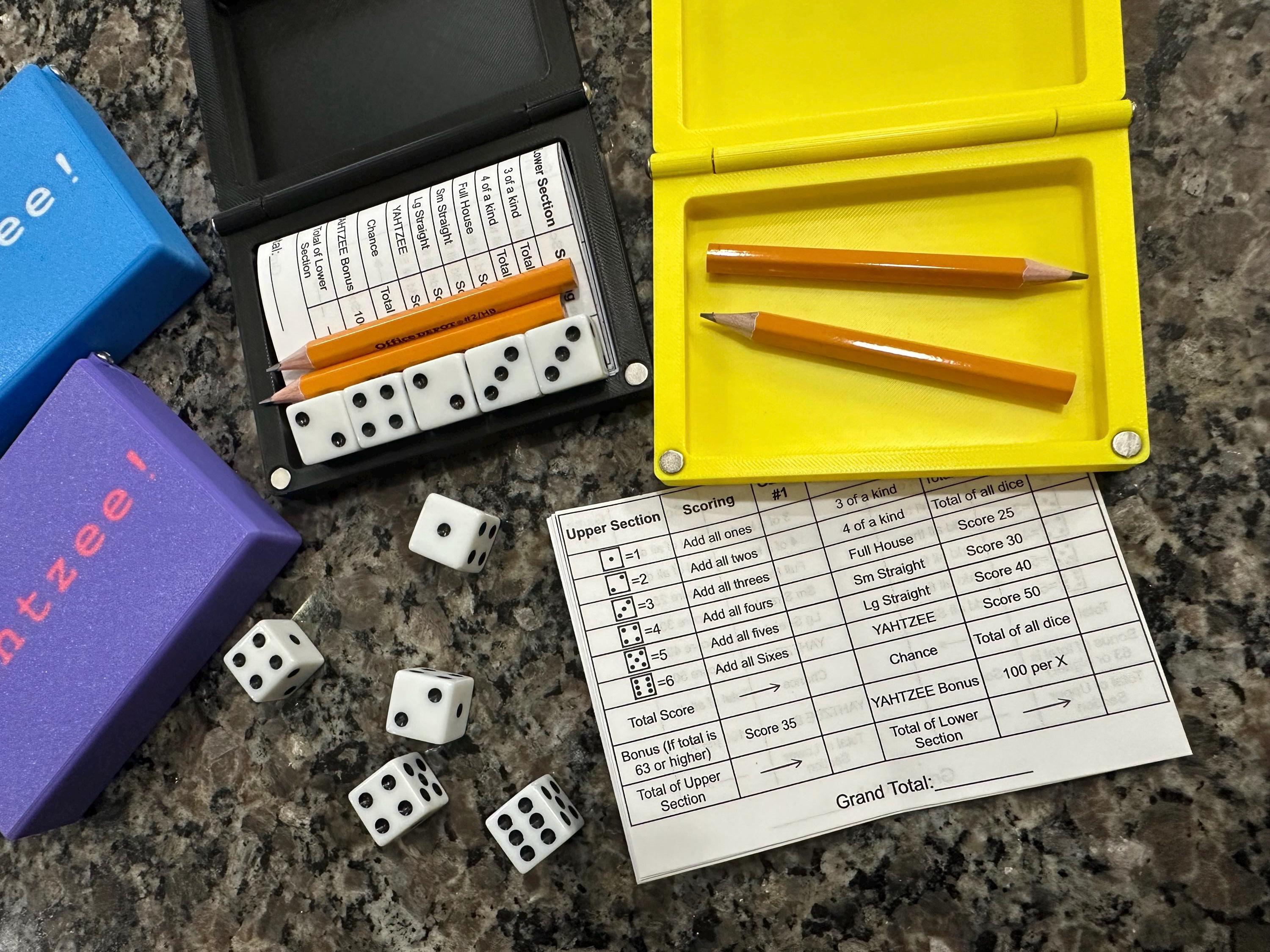 Pocket Yahtzee Dice Case - Etsy
