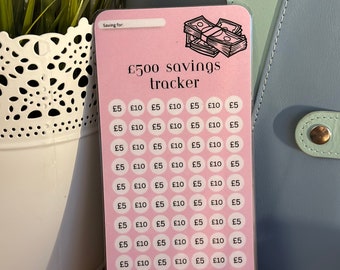 500 Saving Tracker