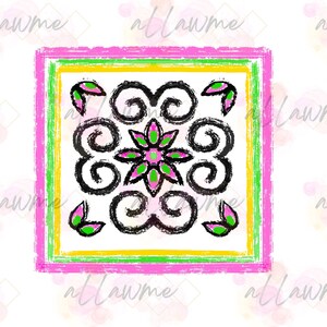 Quadratisches Hmong PNG PDF Muster | Hmong | Sublimationsdruck | Hmong Handwerk