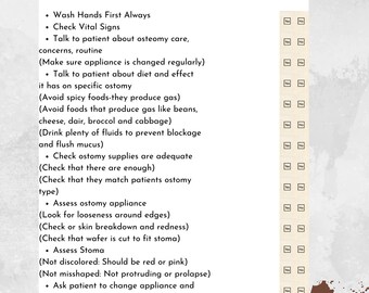 Ostomy Assessment