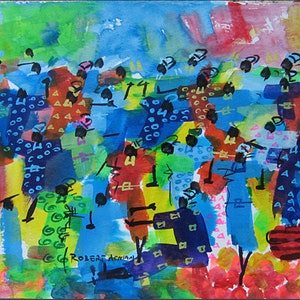 Market Scene 121 By Robert Aswani