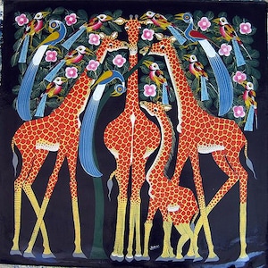 Tinga Tinga 771, by Jalibi, Giraffes and Birds 2!
