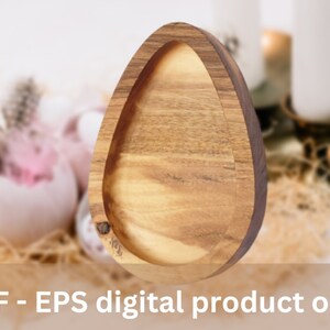 Easter Bunny and Egg Bundle File Cute Serving Plates File for Wood ...