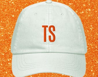 Personalized Embroidered Mint Green Showgirl Baseball Cap: Retro Showgirl Style