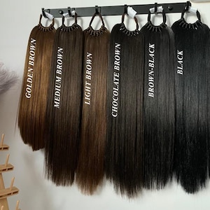 Brown Ponytail Extension ColourBrown hair Synthetic Festival Fake Ponytail Dreads Wig Kids Weding Decoration Party dance