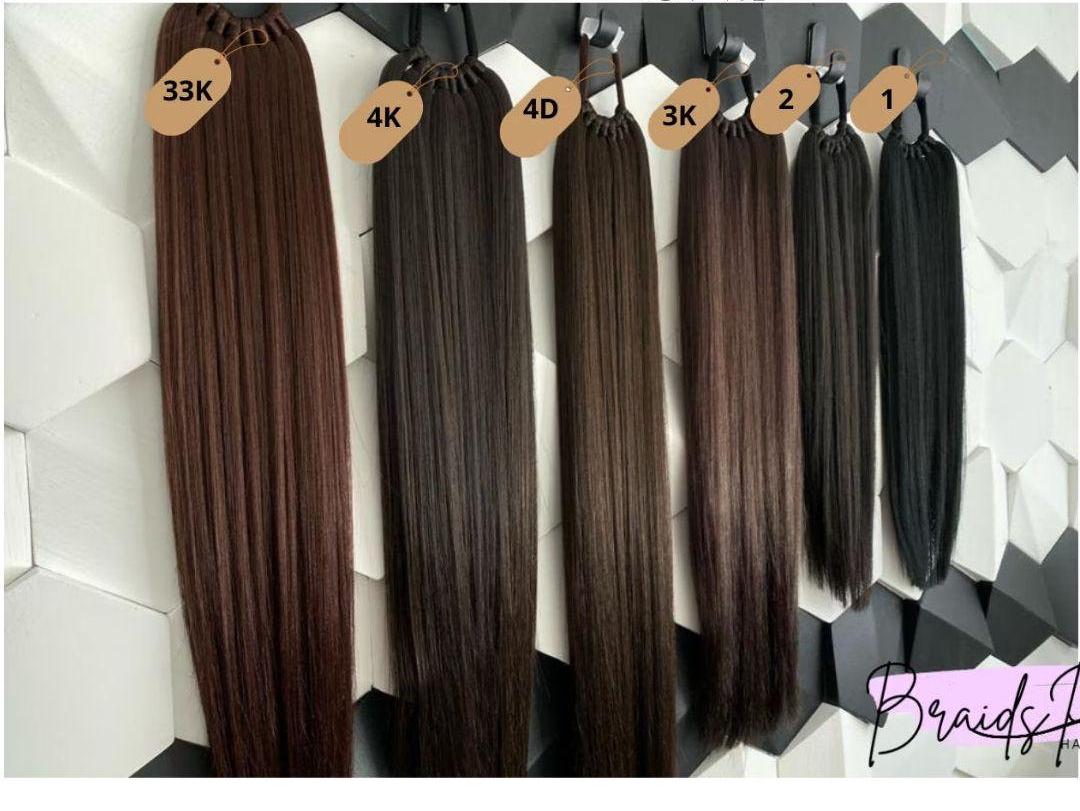 Extension De Cheveux Synthétique Queue De Cheval 70 Cm Noir - Postiche Longue, Fixation Crabe, Neuve