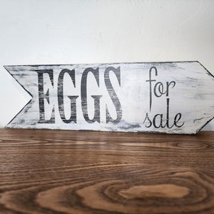 Kitchen Sign Eggs for Sale, Kitchen Decor, Farmhouse Decor, Wooden Sign, Rustic Decor