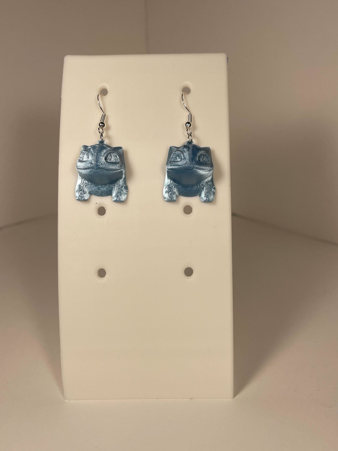 3D Printed Pokemon Earrings Bulbasaur Earrings Cute Pokemon Jewelry for All Anime Fans in Your