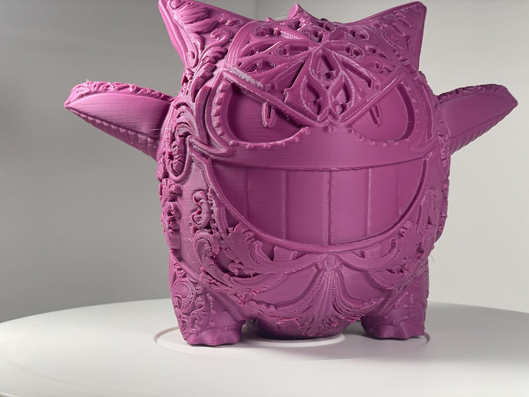 3D Printed Pokemon Ornamental Gengar Custom Pokemon Decor Etsy