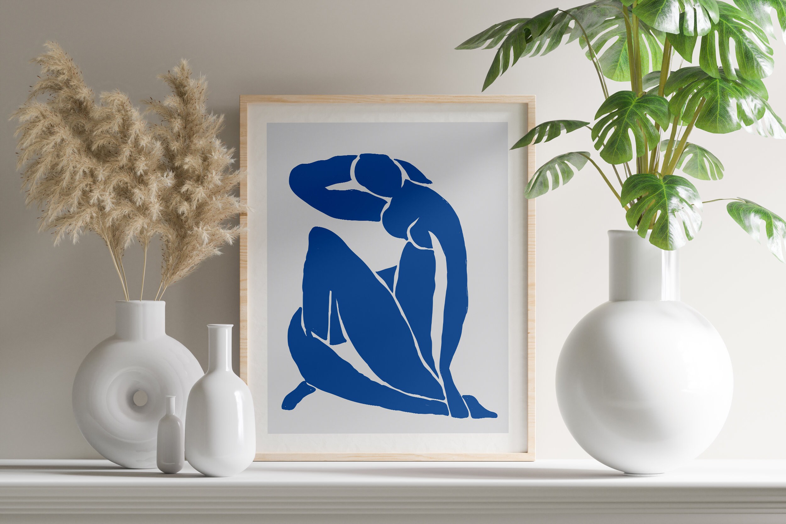 Brown & Beige Matisse Nude: Details - u5x4w7t