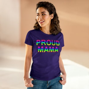 Proud Mama Tee | LGBTQIA+ | Pride | Gay | Lesbian | Trans