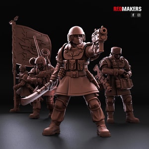 Red Makers - Shock Troops – Female Command Squad of the Imperial Force