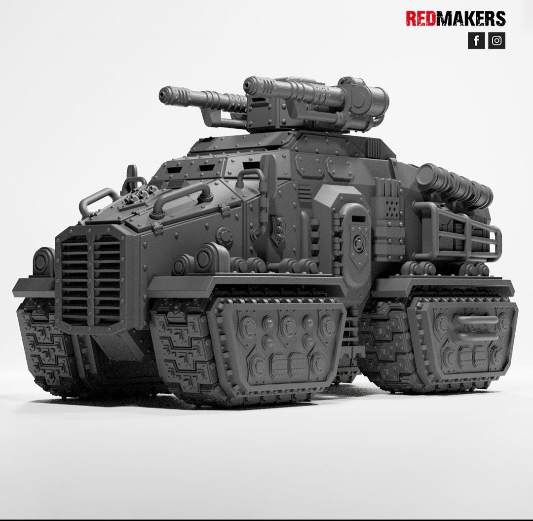 Imperial military force Heavily armored vehicle-Redmakers