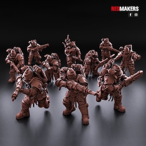 Red Makers - Solar Guard Squad x10