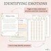 Anxiety Printable Worksheets Self Care Printable Planner Anxiety ...