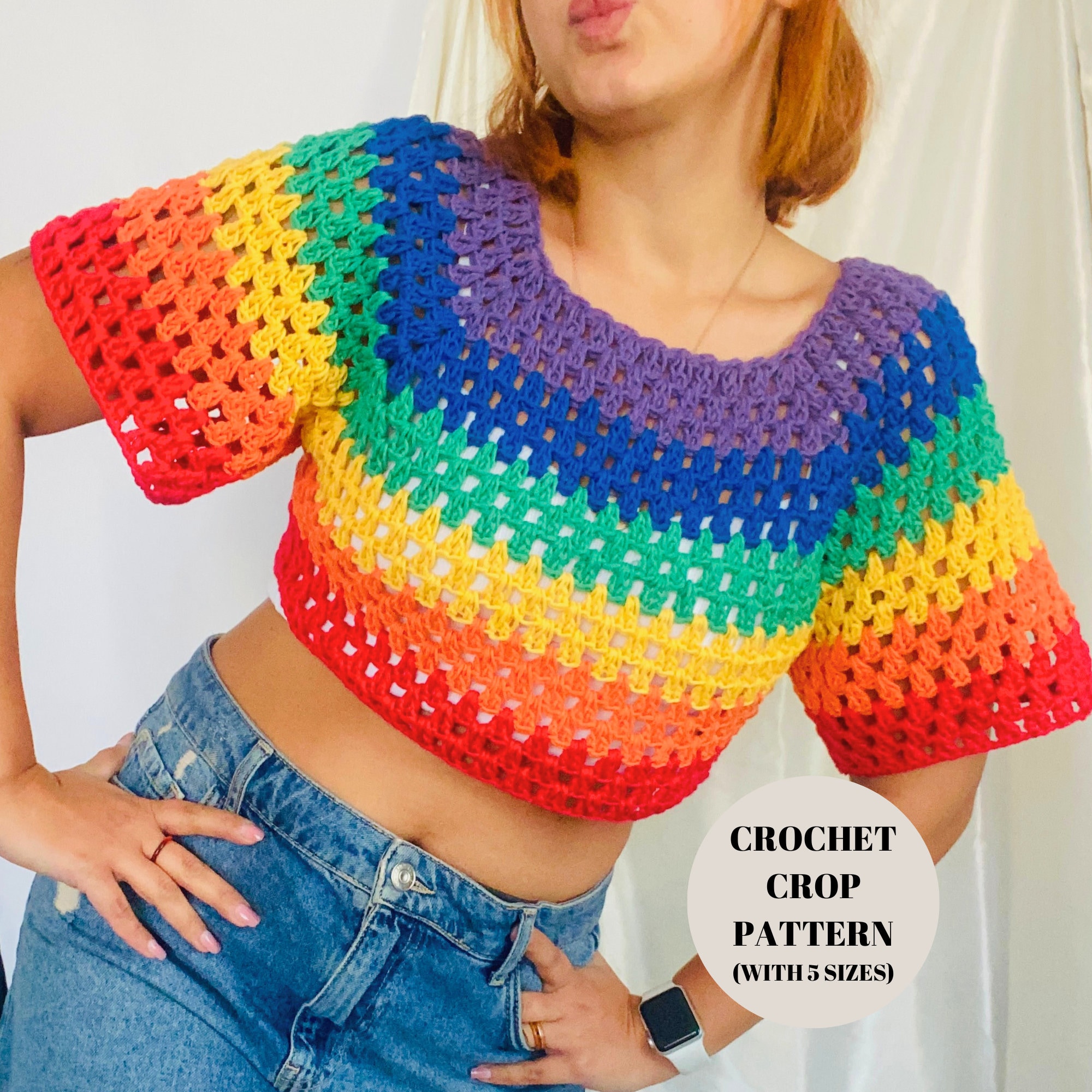 Crochet Pride Top