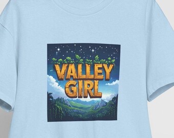 Stardew Valley Shirt, Valley Girl Unisex Tee - Gamer Clothing, Farming Game Gift Shirt, Gaming Apparel, Stardew Valley Merch