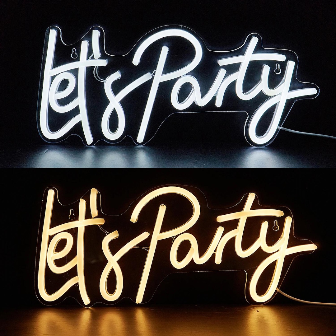 Led Perspex Sign Party Custom Neon