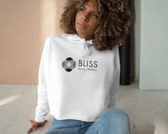 Bliss Branded Crop Hoodie