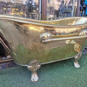 Antique Copper Bathtub, Copper Slipper Bath, Luxury Copper Baths