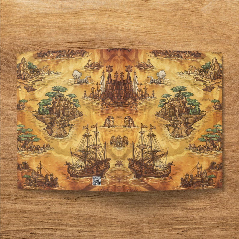 Fantasy Map Journals Notebooks, Detailed Worldbuilding Journals ...