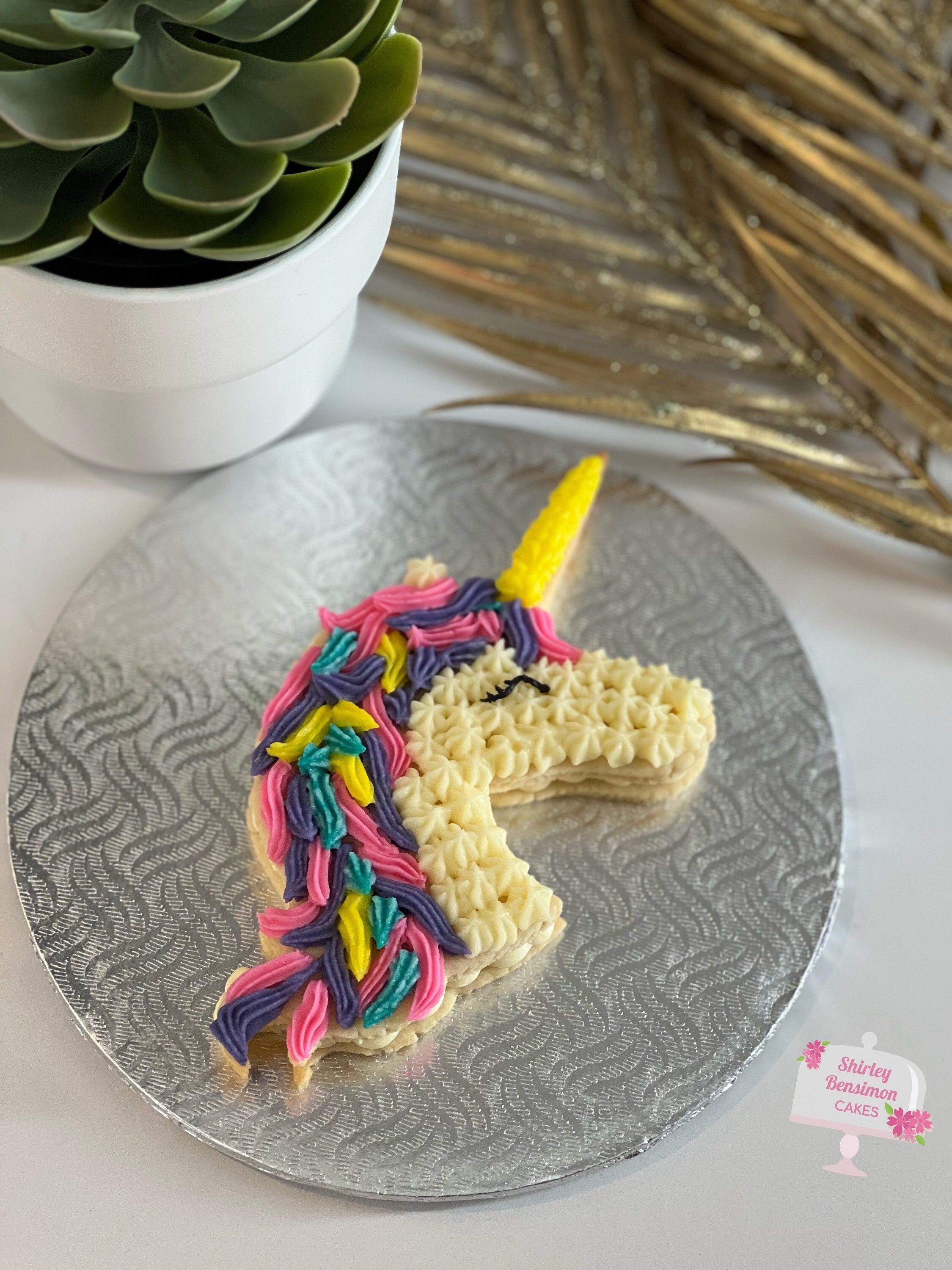 Unicorn Cake Template Instant Digital Download - Etsy